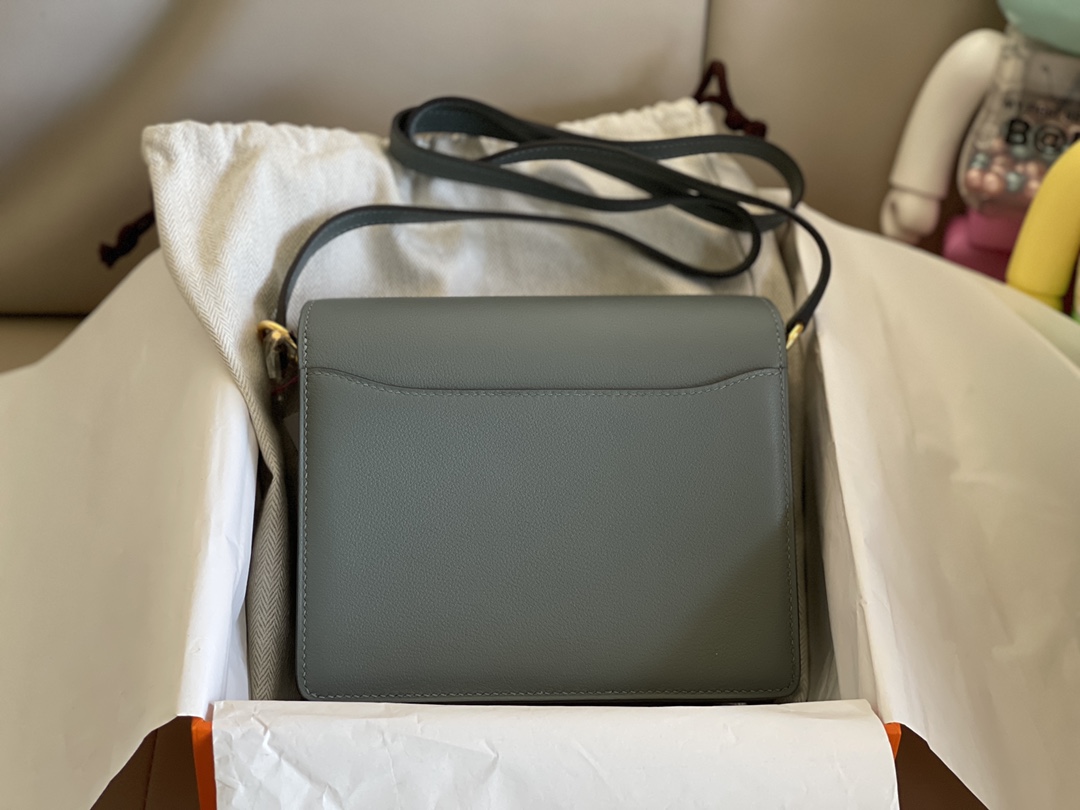 에르메스 룰리스18 아몬드그린 금장 에버컬러